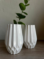 WHITE DIAMOND MINI VASE