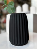L STRIPPED VASE