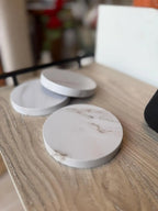 WOOD MARBLE COASTER