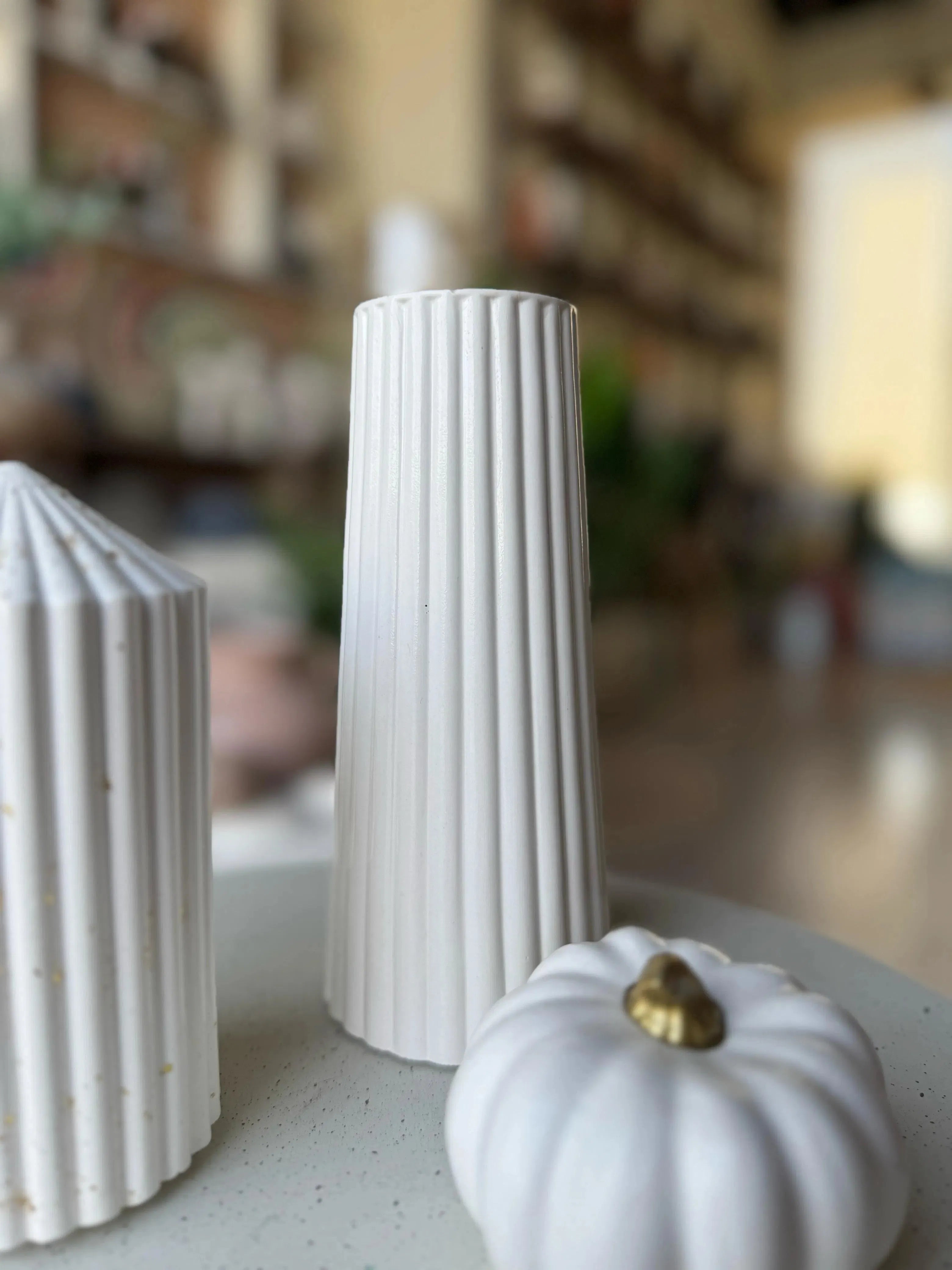 XL STRIPPED VASE