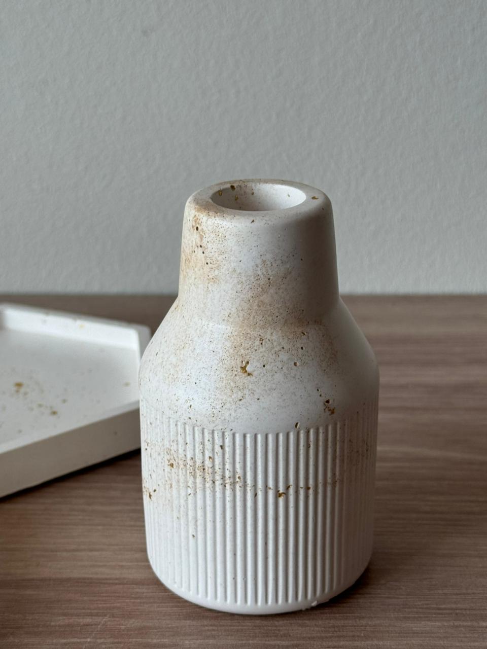 STRIPPED MINI VASE