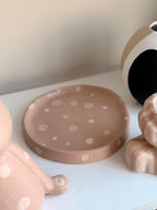 POLKA PINK PLATE