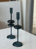 CANDLE HOLDER DARK BLUE